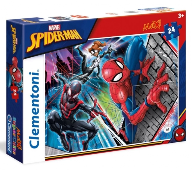 Clementoni Puzzle Spiderman Maxi 24 brikker