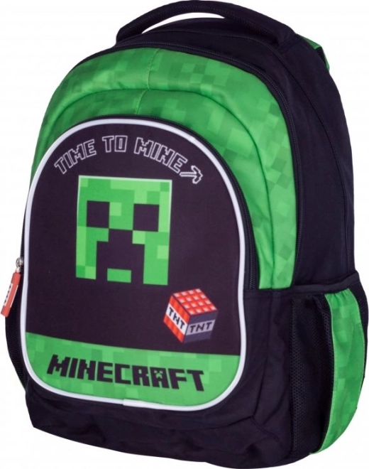 ASTRA Skolerygsæk Minecraft Time To Mine (lille)
