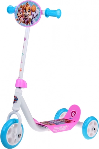 Børnetrigglescooter Paw Patrol lyserød