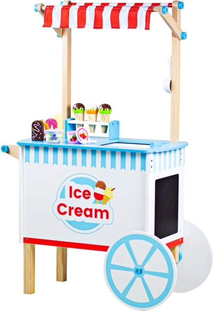 Trævogn til is BIGJIGS TOYS