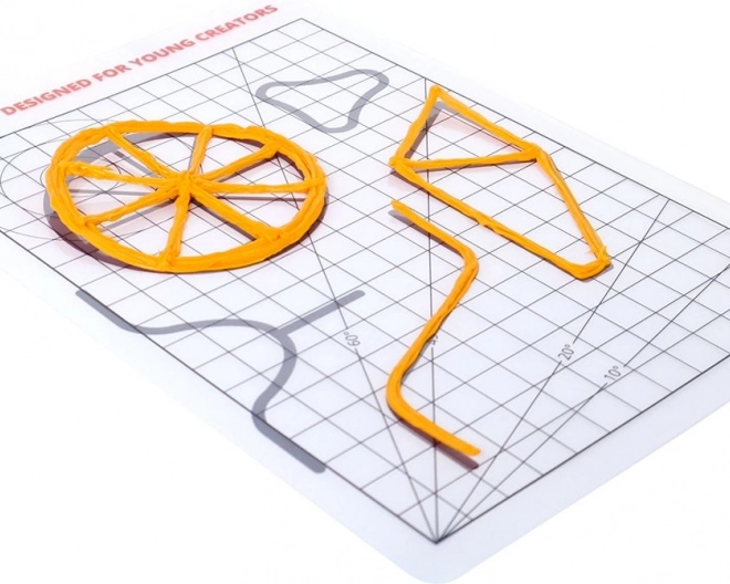 Skabelon til 3D‑pen 3Doodler Start+ 14,8 × 21 cm
