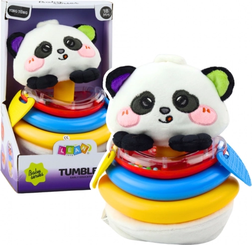 Vippende legetøj med ringe Panda