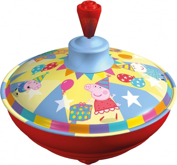 Lena snurretop med motiv af Gurli Gris, 13 cm
