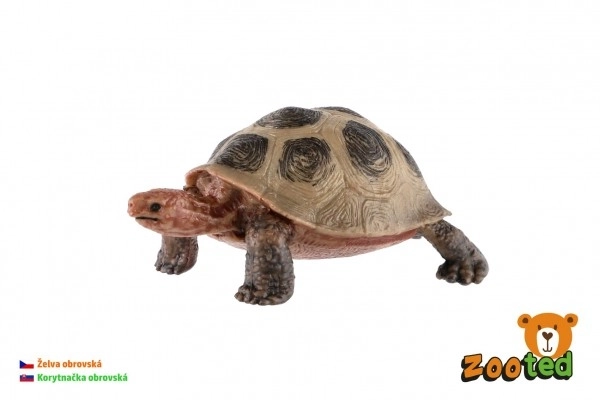 Plastfigurine Skildpadde 8 cm