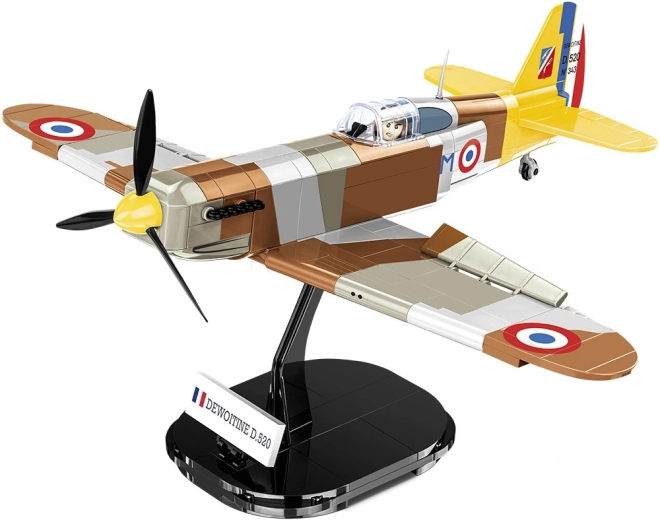COBI 5734 II Verdenskrig Dewoitine D.520, 1:32, 335 kl, 1 f