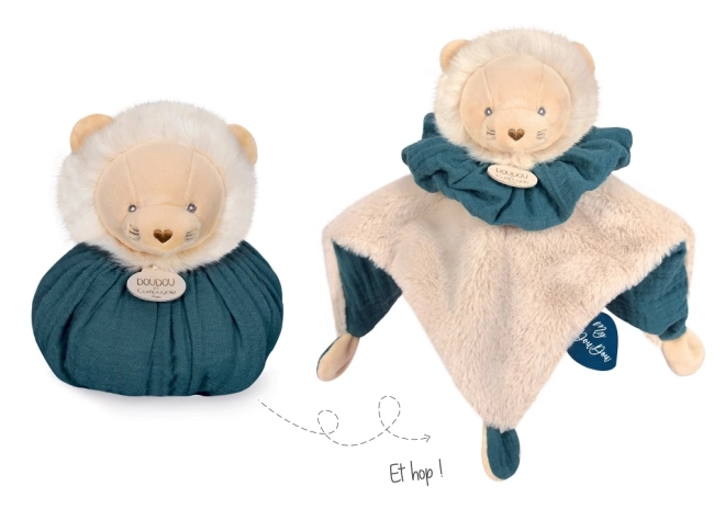 Doudou Sovevogn lille løve 3i1