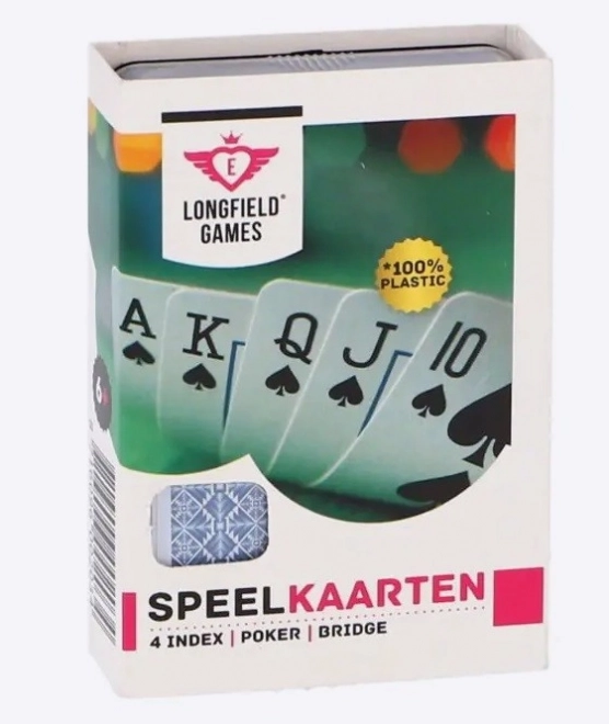 Karty Longfield 100% plastkort med 4 indekser