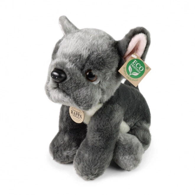 Rappa Plys fransk bulldog siddende