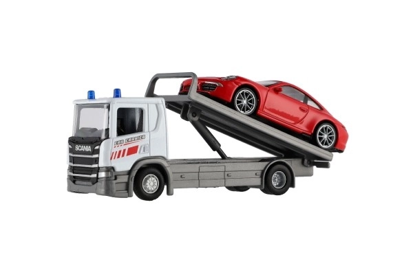 Welly Scania P320 bjærgningskøretøj og bil