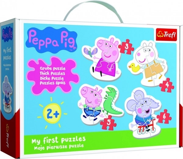 Baby puslespil - Søde Frøken Piggy Peppa / Frøken Piggy Peppa