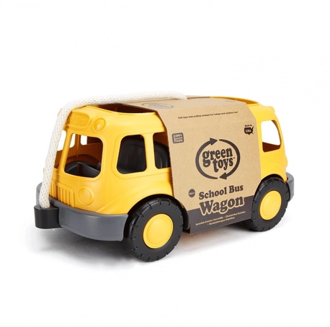 Green Toys trækværdig skolebus