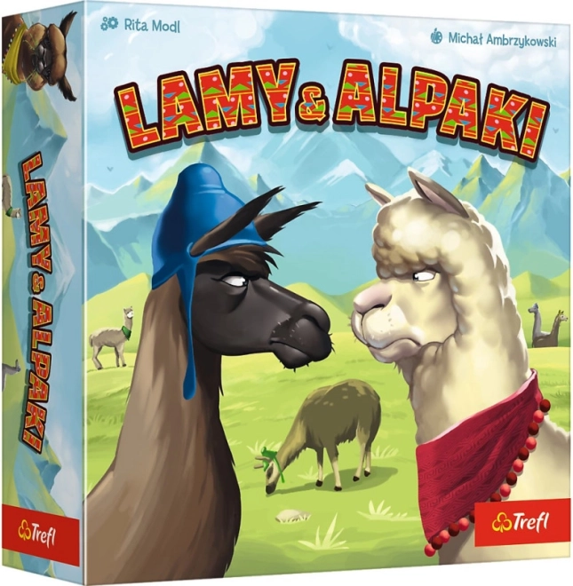 Brætspillet Lamaer og alpakaer TREFL