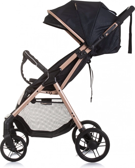 Sportklapvogn Chipolino Sparkle i sort farve Berry