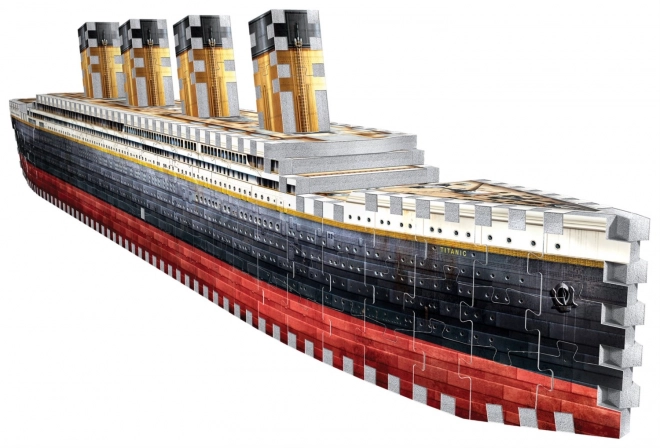 3D puslespil Titanic fra Wrebbit, 440 stykker