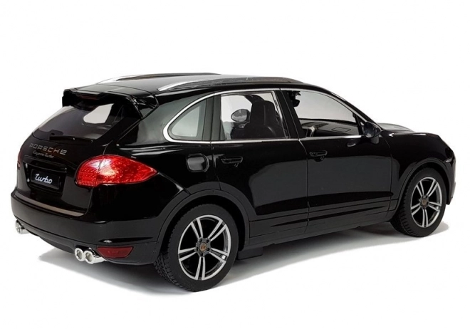Rastar R/C Porsche Cayenne Turbo Rastar 1:14 sort med fjernbetjening