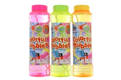 Bublifuk Farverige Bobler 1l 1stk (mix)