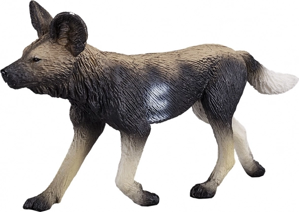 Realistisk figur af afrikansk vildhund