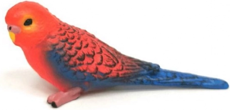 Figur Rosela rød 7,5 cm