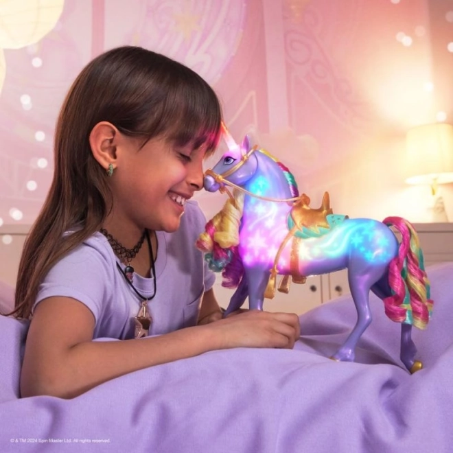 UNICORN ACADEMY LYSENDE ENHJØRNING WILDSTAR 24cm