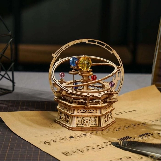 RoboTime 3D puslespil musikboks Historisk ur