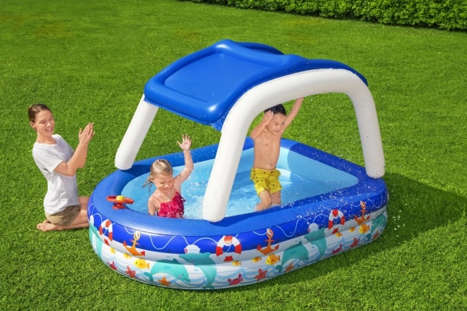 Bestway pool med tag og rat