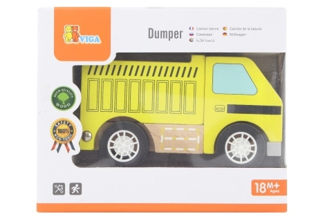 Træ dumper til børn