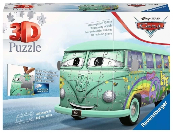 RAVENSBURGER 3D puslespil Bus Biler: Fillmore 162 stykker