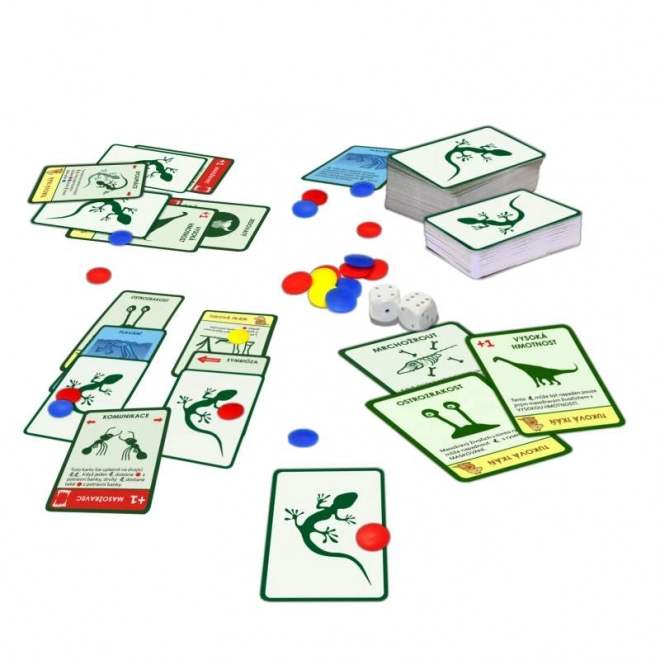Evoluce - Om arternes oprindelse brætspil i æske 19x19x5cm (Årets spil 2011)
