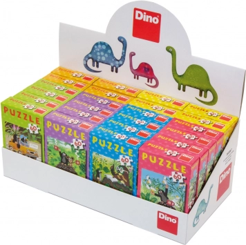 Dino puslespil Muldvarpen – Hvordan Muldvarpen helbredte musen, 60 brikker