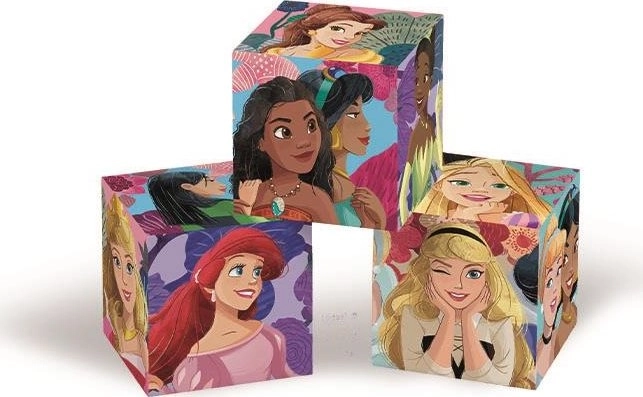 CLEMENTONI Billedklodser Disney Prinsesser, 6 klodser