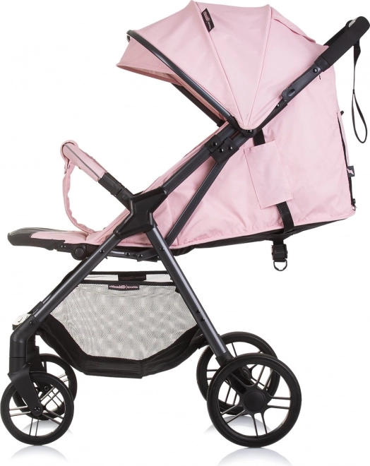 Sportsbarnevogn Chipolino Sparkle lyserød skumfidus