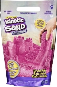 Kinetisk glitrende pink sand 0,9 kg