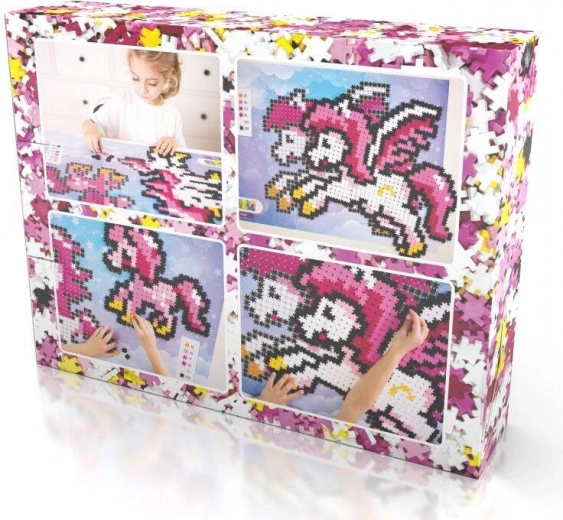 Skabning som i pixels: præcis skabelon 1:1