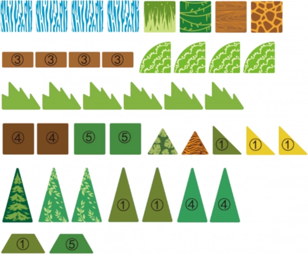 Læring om former og tal gennem leg