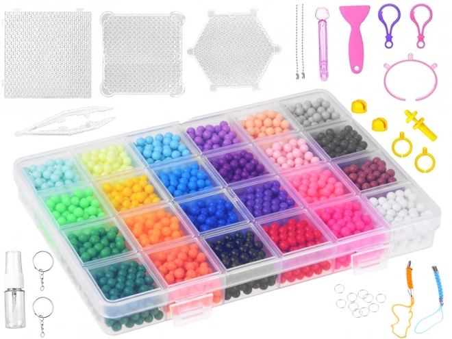 Magiske vandperler 24 farver Diy Magic kreativt sæt