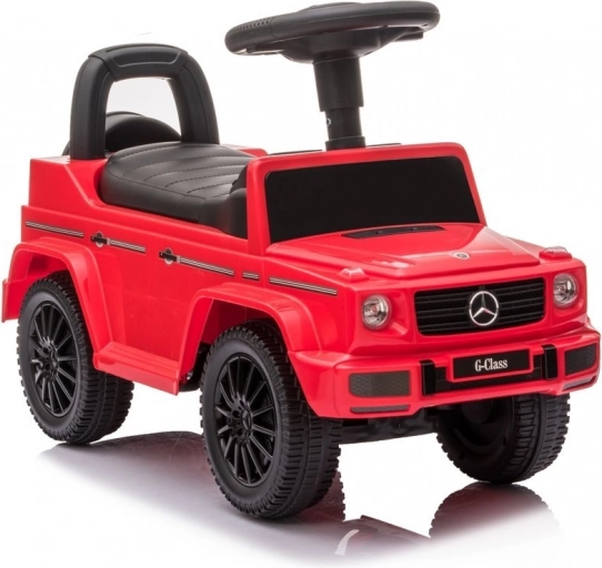 Løbecykel MERCEDES G‑Class, rød, lyde af horn og motor