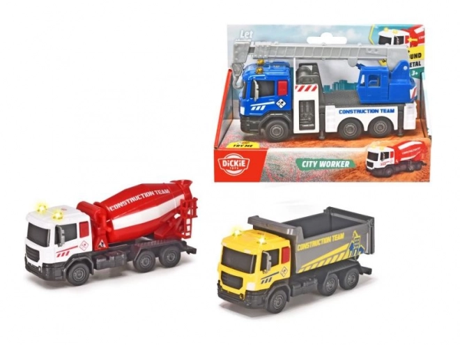 Bygge bil City Worker 17 cm