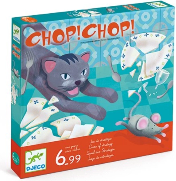 Djeco Chop! Chop! – familie-strategispil kat og mus