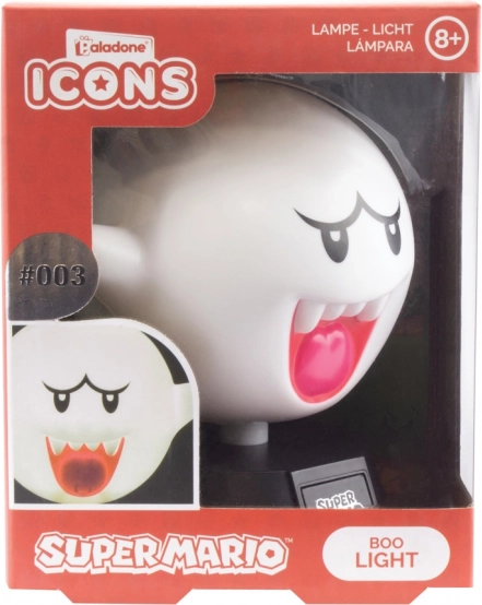 Nattens LED-lampe Boo – SUPER MARIO