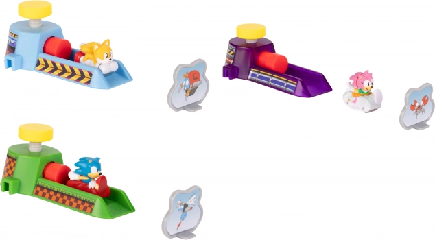 Sonic Go Go Racers mini affyrersæt