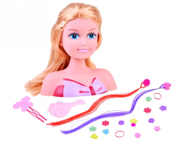 Blond hårdukke frisør ZA3940 – A