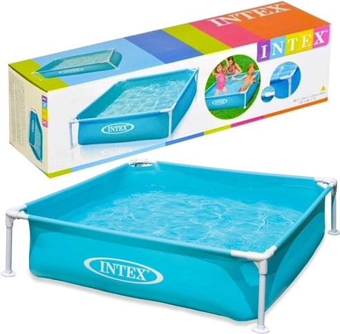 Børne-rammebassin 122 × 122 × 30 cm 342 l INTEX