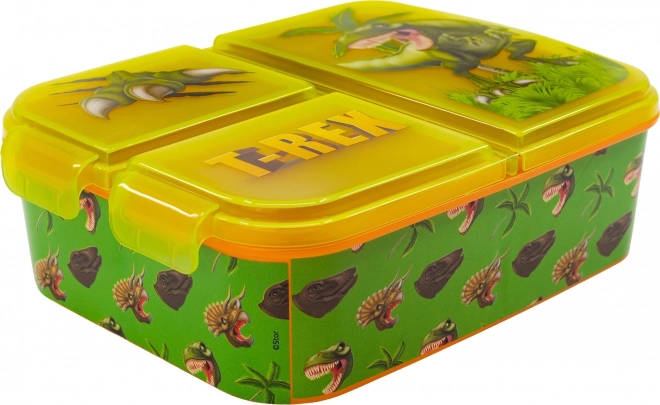 Snack-multiboks med T‑Rex motiv fra STOR
