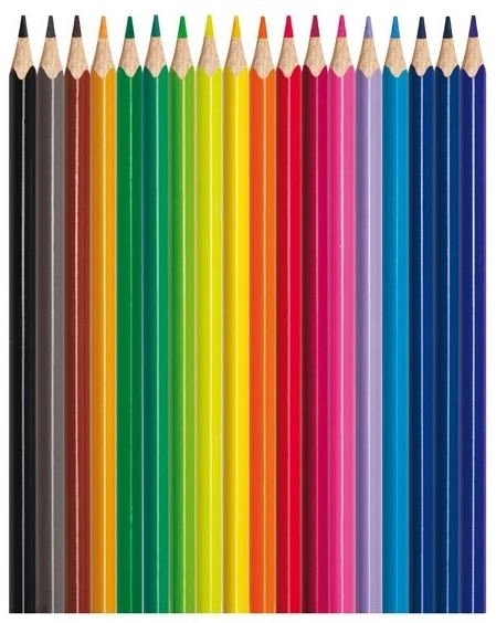 MAPED Farveblyanter trekantet Color'Peps 18 stk