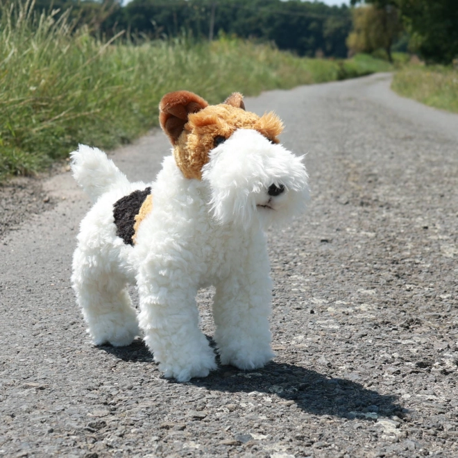 Plysbamsehund foxterrier Dášenka 30 cm