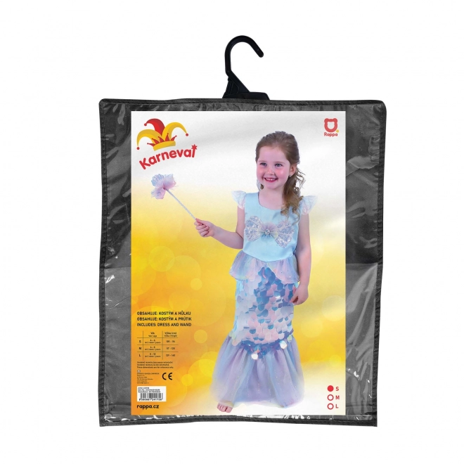 Børnekostume havfrue (S)