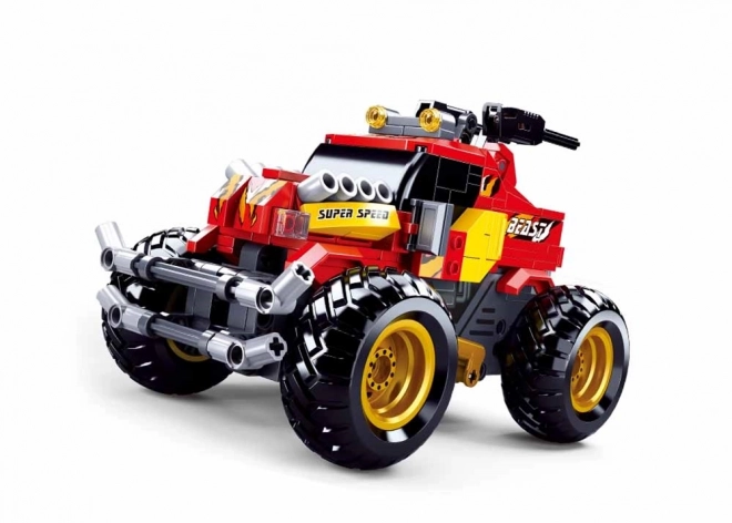 Sluban Power Bricks RC off-road rød med fjernbetjening
