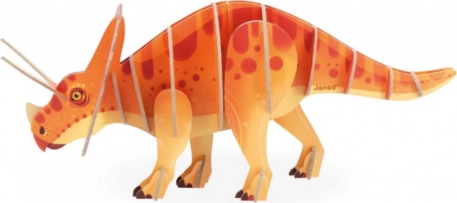 3D puslespil Triceratops fra Janod