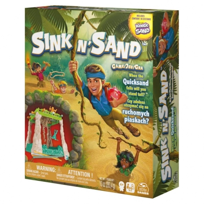 Brætspil Eventyr i Junglen med Kinetisk Sand