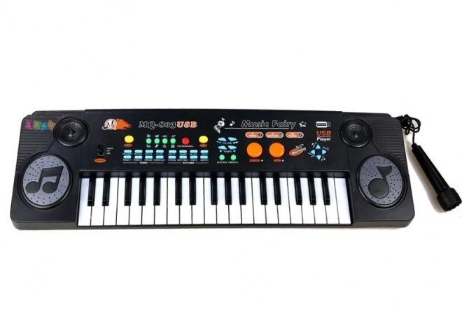 Tangentorgel med mikrofon 37 tangenter USB